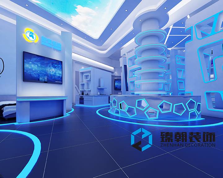 400㎡量子展廳設計案例