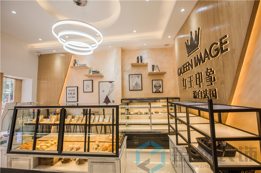 80平女王印象面包店裝修設(shè)計