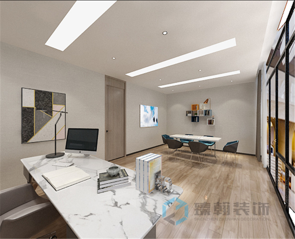 700平寶安泰碩辦公室設(shè)計
